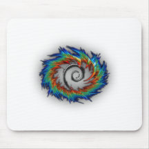 Debian swirl mousepads