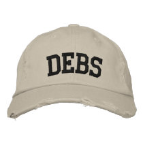 Debs Embroidered Hat