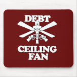 DEBT CEILING FAN Faded.png Mousepads