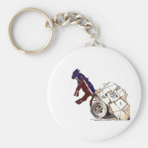 Debt Key Chain