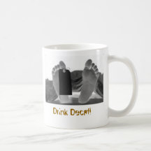 Decaf de boissons ! tasses