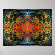 Decalcomaniac Intersection 2 Print
