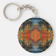 Decalcomaniac Intersection I Key Chain