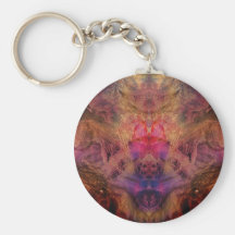 DECALCOMANIAC MIRROR RED KEY CHAIN