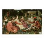 Decameron by John William Waterhouse (1916) Post Card