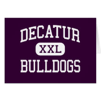 Decatur - Bulldogs - High School - Decatur Georgia Cards