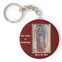 December 12   Our Lady of Guadalupe Keychains