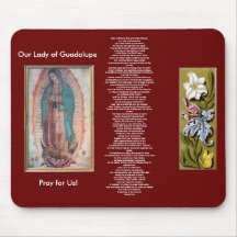 December 12   Our Lady of Guadalupe Mousepads