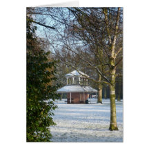 'December' Notecard