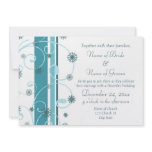 December Wedding Invitation Cards