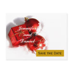 December Wedding Save the Date Announcement
