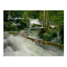 Deception Falls Post Card