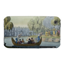 Deception of Captain Wallis by Queen Oberea, plate iPhone 3 Case-Mate Cases