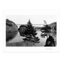Deception Pass Bridge, Washington View Photograp 2 Post Card