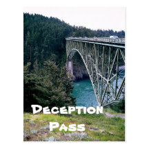 Deception Pass Post Card