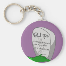 DÉCHIRURE Amérique Porte-clefs