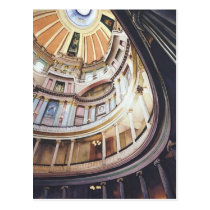 "Decision" Architecture Watercolor postcards