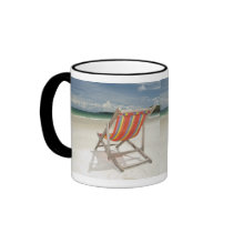 Deck Chair On The White Sand Of Samui Beach Mug