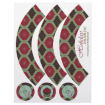 Deck the Halls Cupcake Wrapper