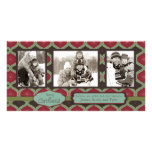 Deck  the Halls Photo Card Trio