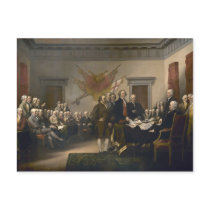 Declaration of Independence - 1819 Post Card