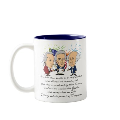 Declaration of Independence Mugs by unitedshirts