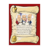 Declaration of Independence Post Cards