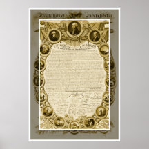 Declaration of Independence Poster