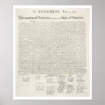 Declaration of Independence Print