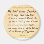 Declaration of Independence Refrigerator Magnet