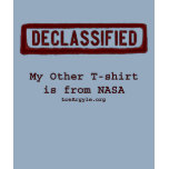 DECLASS Stamp, Other NASA t-shirts