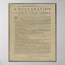Decleration of Independence Posters