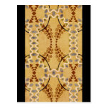 Deco Arrows Post Card