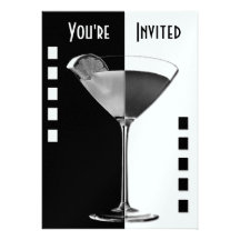 Deco Cosmo Personalized Invitation