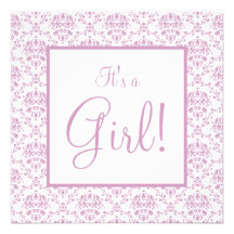Deco Damask Invite
