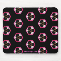 'Deco Pink Waltz' Mousepads
