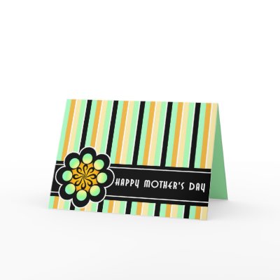 Deco Retro Mother's Day Card by mariannegilliand