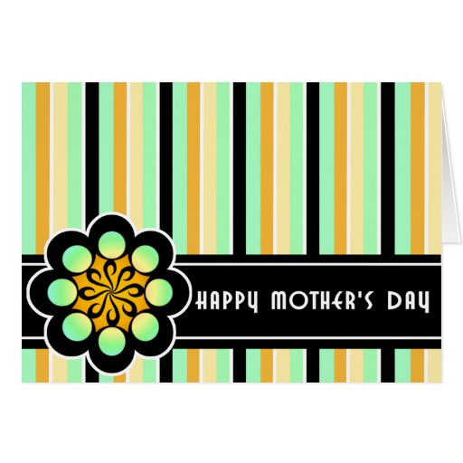 Deco Retro Mother's Day Card