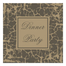 Deco Square Personalized Announcement