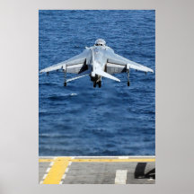 DÉCOLLAGE DE HARRIER POSTERS