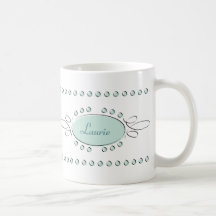 Décor de remous mug à café