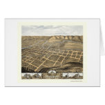 Decorah, Iowa Panoramic Map - 1870 cards