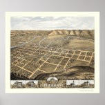 Decorah, Iowa Panoramic Map - 1870 posters
