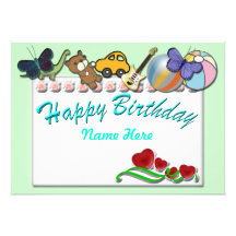 Decorate the Cake Personalized Invitation