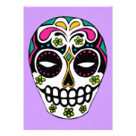 Decorated Sugar Skull Custom Invite