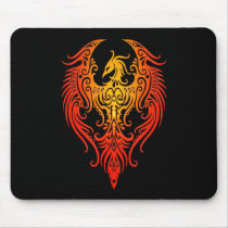 Decorated Tribal Phoenix Mousepads