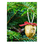 Décoration de Noël sur l'arbre Carte Postale