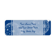 Decorations Christmas Return Address Labels