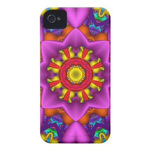 Decorative abstract iPhone 4 case-mate case