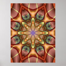 Decorative abstract Poster